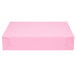 A pink rectangular Baker's Mark bakery box.