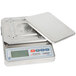 A Cardinal Detecto WPS12 waterproof digital portion scale on a counter.