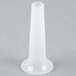 A white plastic funnel.