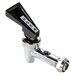 A Bunn self serve faucet assembly with a black and chrome tap.