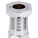 A Bunn chrome plated faucet shank assembly threaded pipe fitting.