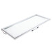 A white rectangular light board with a glass cover.
