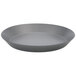 An American Metalcraft 12" hard coat anodized aluminum pizza pan with a handle.