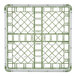 A white and green plastic Vollrath glass rack frame.