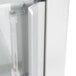 A close up of a white Hatco Glo-Ray countertop warmer shelf.
