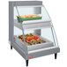 A Hatco countertop food display case with food inside.