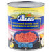 A #10 can of Allens Vegetarian Refried Beans with a blue label.