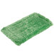 An Unger green microfiber washing pad on a white background.