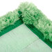 An Unger green and white microfiber washing pad.