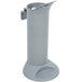 A grey plastic Unger toilet bowl swab holder with a white cover.
