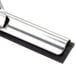 An Unger High Heat Griddle Squeegee with a black metal bar.