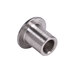 A stainless steel threaded Idler Bushing for a Star hot dog roller grill.