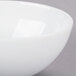 A 10 Strawberry Street Royal white porcelain oval bowl with a white rim.