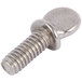 A close-up of a Nemco thumb screw with a silver metal head.