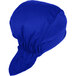 A royal blue Headsweats Shorty Chef Cap with side ties.