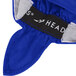 A royal blue Headsweats shorty chef cap.