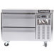 A Continental Refrigerator chef base with two drawers.