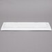 A white rectangular Tablecraft melamine tray with a handle.
