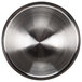 A Tablecraft Remington stainless steel double wall bowl with a circular rim.