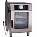 An Alto-Shaam Combitherm CT Express electric combi oven with a glass door and digital display.