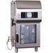 An Alto-Shaam stainless steel ventless combi oven with express controls.