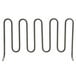 The bottom heating element for an Avantco P7 Series Panini Grill with four black spiral coils.