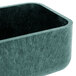 A green rectangular HS Inc. multi-purpose container with a black lid.