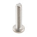 A close-up of a Nemco 7/8" screw for vegetable prep units.