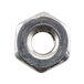 A close-up of a stainless steel hex nut for a Nemco vegetable prep unit.