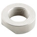 A silver metal Nemco nut with a stainless steel thread.