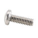 A close-up of a Nemco stainless steel screw.