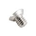 A Nemco stainless steel flat head screw with a metal head.