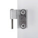 Replacement white metal doors with metal latches for Carnival King PM850 popcorn poppers.