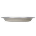 An American Metalcraft aluminum pie pan with a silver finish.