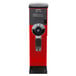 A red and black Bunn G3 HD bulk coffee grinder.