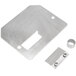 A Nemco straight chip twister front plate assembly with screws.