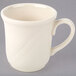A Homer Laughlin ivory china cup with a handle.