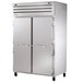 A True STG2DT-2S Spec Series double door refrigerator.