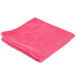 A red Unger SmartColor medium-duty microfiber cleaning cloth.
