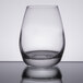 A Libbey Spirits Glass on a table.
