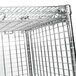 A Metro Super Erecta wire security module with a wire cage.