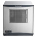 A close-up of a Scotsman Prodigy Plus air cooled ice machine with a stainless steel finish.