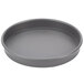 An American Metalcraft hard coat anodized aluminum straight sided pizza pan.