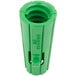 A green plastic Unger AquaDozer insert with a cross on it.