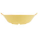A yellow GET Venetian bowl with handles.