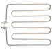 A set of four stainless steel heating elements for a Carnival King DFC4400 Funnel Cake / Donut Fryer.