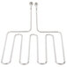 A Carnival King funnel cake fryer heating element with silver pipes.