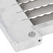 A close-up of a Nemco 3/8" metal blade assembly with four holes.