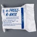 A white plastic package of San Jamar EZ-Chill Refreezable Ice Packs with blue text.