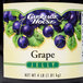 A label on a Grape Jelly jar with grapes on it.